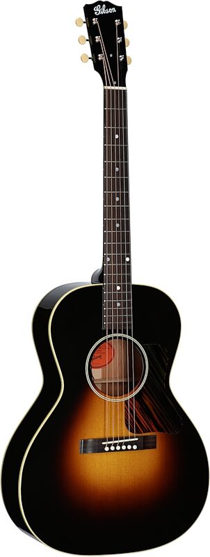 Gibson L-00 Original Acoustic-Electric Guitar (with Case), Vintage Sunburst, Serial Number 20555085, Body Left Front