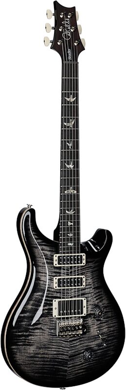 PRS Paul Reed Smith Studio Electric Guitar (with Case), Charcoal Burst, Serial Number 0401479, Body Left Front