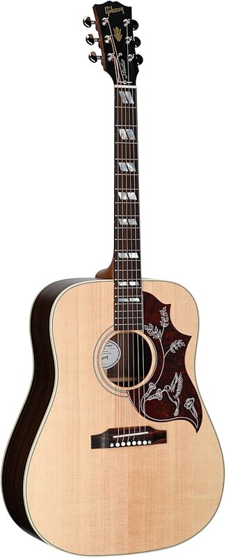 Gibson Hummingbird Studio Rosewood Acoustic-Electric Guitar, Satin Natural, Serial Number 20645108, Body Left Front
