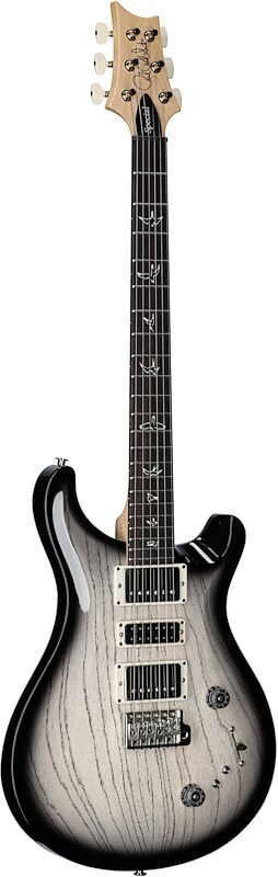 PRS Paul Reed Smith Swamp Ash Special Electric Guitar, with Rosewood Fingerboard (with Gig Bag), White Doghair Smokeburst, Serial Number 0405325, Body Left Front