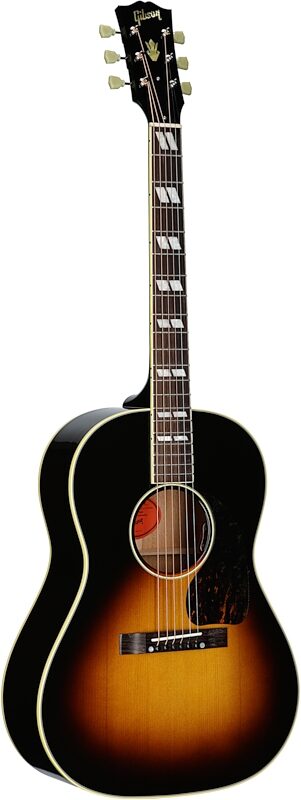 Gibson Nathaniel Rateliff LG-2 Western Acoustic-Electric Guitar (with Case), Vintage Sunburst, Serial Number 20365071, Body Left Front