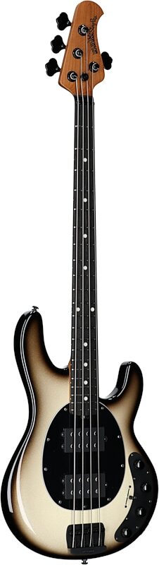 Ernie Ball Music Man StingRay Special HH Electric Bass (with Case), Brulee, Ebony Fretboard, Serial Number K04306, Body Left Front