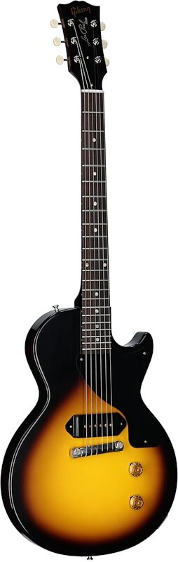 Gibson Custom 1957 Les Paul Junior Reissue Electric Guitar (with Case), Vintage Sunburst, Serial Number 75757, Body Left Front