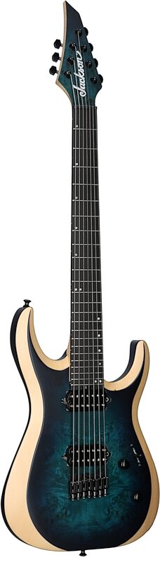 Jackson Pro Plus DK MDK7P HT 7-String Electric Guitar (with Gig Bag), Chlorine, Body Left Front