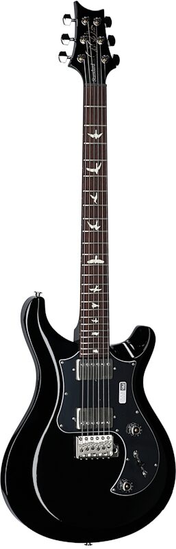 PRS Paul Reed Smith S2 Standard 24 Gloss Pattern Thin Electric Guitar (with Gig Bag), Black, Body Left Front