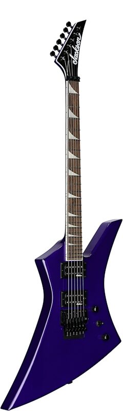 Jackson X Series Kelly KEX Electric Guitar, Laurel Fingerboard, Deep Purple Metallic, Body Left Front