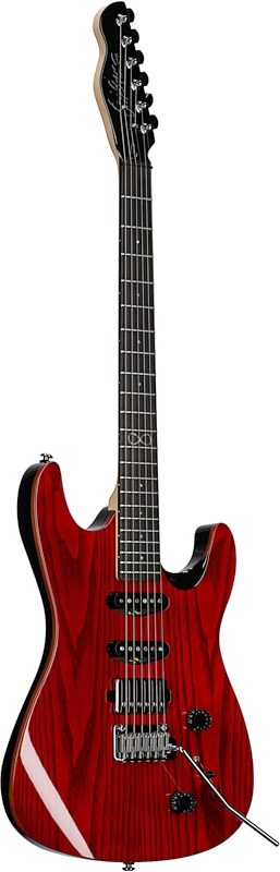 Chapman ML1 X Electric Guitar, Deep Red Gloss, Body Left Front