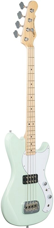 G&L Tribute Series Fallout Bass Guitar, Surf Green, Body Left Front