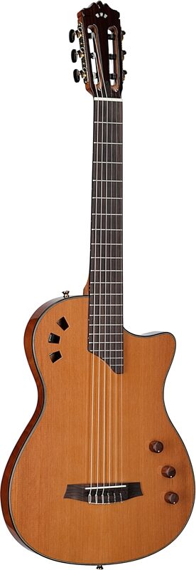 Cordoba Stage Traditional Classical Acoustic-Electric Guitar, Natural, Body Left Front