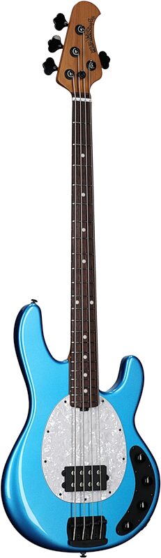 Ernie Ball Music Man StingRay Special Electric Bass (with Case), Speed Blue, Body Left Front