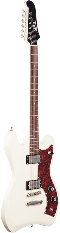 Guild Jetstar ST Electric Guitar, White, Body Left Front