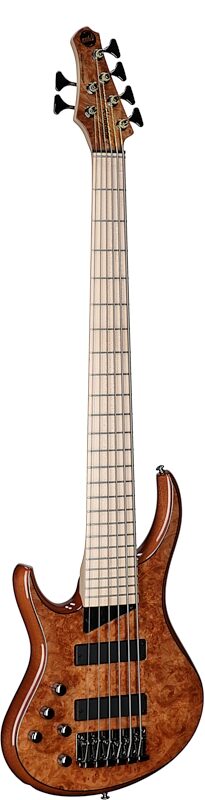 MTD Kingston Z6MP Electric Bass, 6-String (with Maple Fingerboard), Natural, Body Left Front