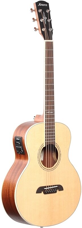 Alvarez LJ2 Little Acoustic-Electric Guitar (with Gig Bag), New, Body Left Front