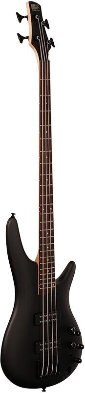 Ibanez SR300E Electric Bass, Weathered Black, Body Left Front