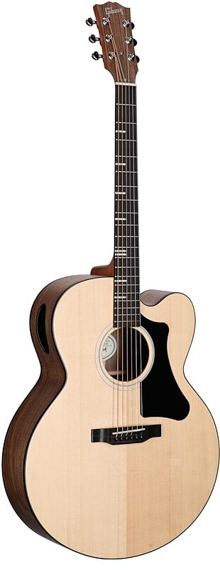 Gibson Generation G-200 EC Jumbo Acoustic-Electric Guitar (with Gig Bag), Natural, Body Left Front