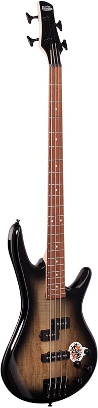 Ibanez GSR200SM Electric Bass, Natural Gray Burst, Body Left Front