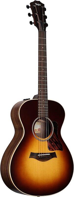 Taylor AD12e-SB American Dream Grand Concert Acoustic-Electric Guitar (with Aerocase), Sunburst, Body Left Front