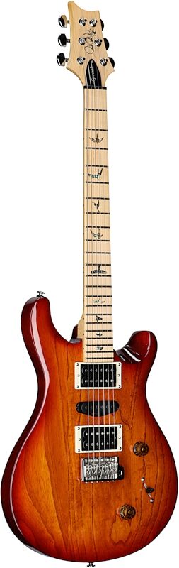 PRS Paul Reed Smith SE Swamp Ash Special Electric Guitar (with Gig Bag), Vintage Sunburst, Body Left Front