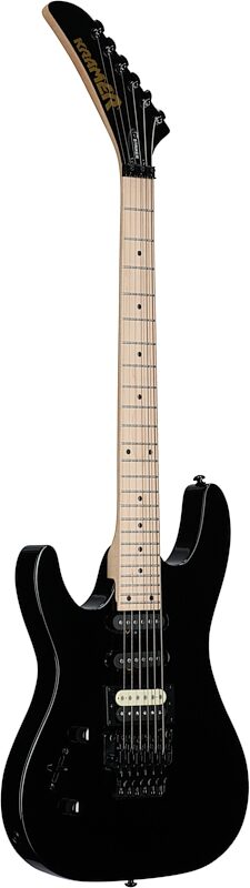 Kramer Striker HSS Electric Guitar, Maple Fingerboard (Left-Handed), Ebony, Body Left Front