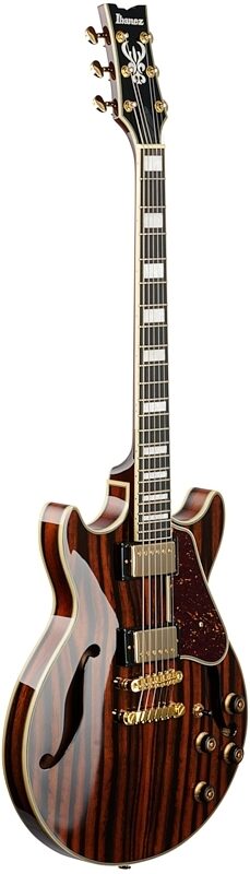 Ibanez AM93ME Artcore Expressionist Semi-Hollowbody Electric Guitar, Natural, Body Left Front