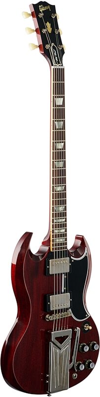 Gibson Custom 60th Anniversary Les Paul SG Standard VOS Electric Guitar (with Case), Cherry Red, Body Left Front