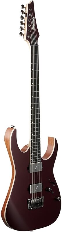 Ibanez RG5121 Prestige Electric Guitar (with Case), Burgundy Metallic Flat, Body Left Front