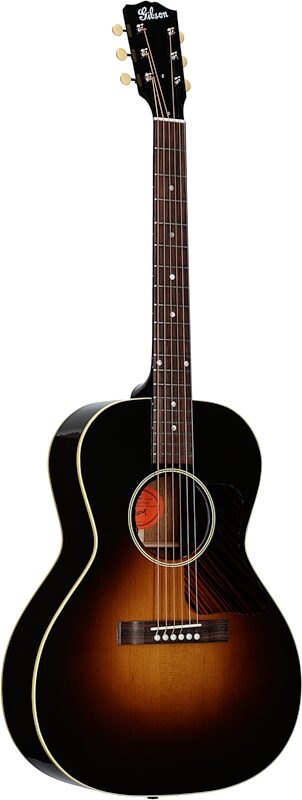 Gibson L-00 Original Acoustic-Electric Guitar (with Case), Vintage Sunburst, Body Left Front