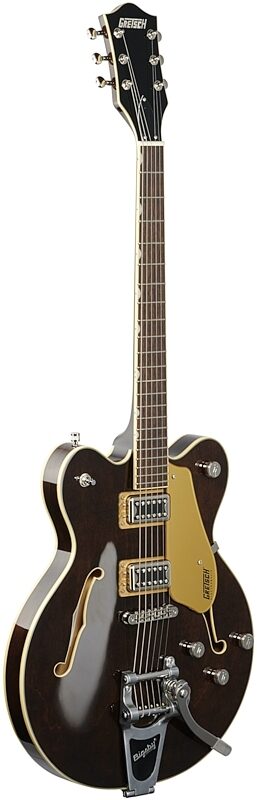 Gretsch G5622T Electromatic Center Block Double Cutaway Electric Guitar, Laurel Fingerboard, Imperial Stain, Body Left Front