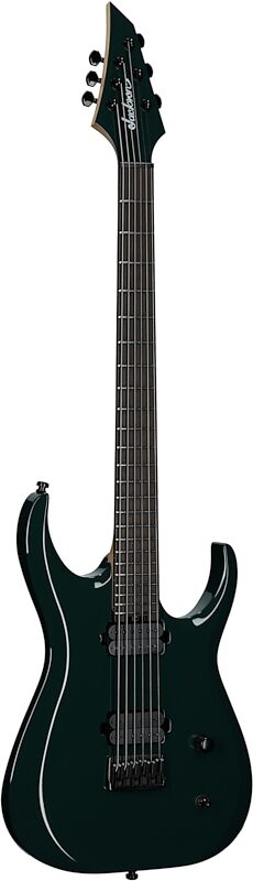 Jackson Roman Ibramkhalilov MDK HT6 Baritone Electric Guitar, (with Gig Bag), Emerald, Body Left Front