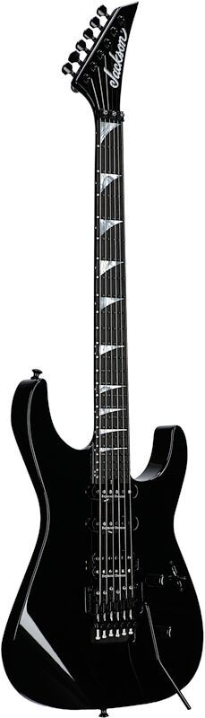 Jackson American Series Soloist SL3 Electric Guitar (with Case), Gloss Black, Body Left Front