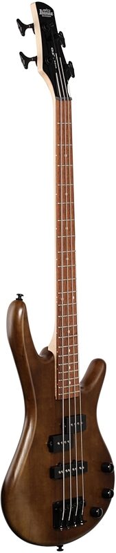 Ibanez GSRM20 Mikro Electric Bass, Walnut Flat, Body Left Front