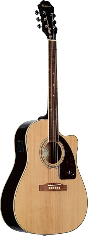 Epiphone J-45 EC Studio Acoustic-Electric Guitar, Natural, Blemished, Body Left Front