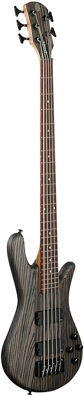 Spector NS Pulse 5-String Bass, Charcoal Gray, Body Left Front