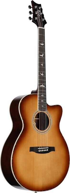 PRS Paul Reed Smith SE Angeles A40 Acoustic-Electric Guitar (with Case), Tobacco Sunburst, Body Left Front