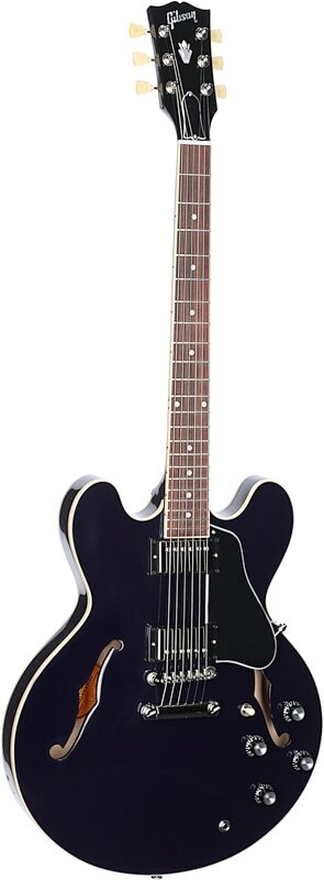 Gibson Limited Edition ES-335 Electric Guitar (with Case), Deep Purple, Body Left Front
