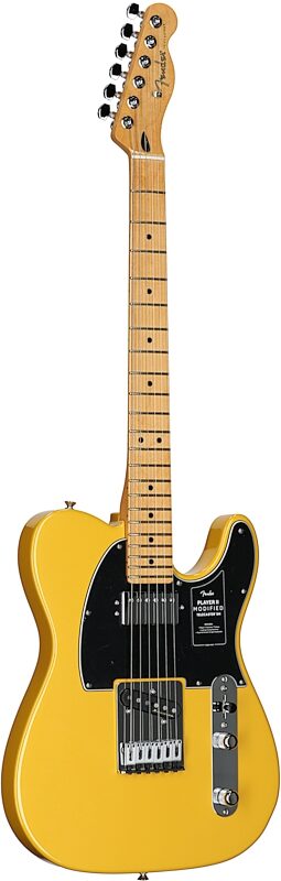 Fender Player II Modified Telecaster SH Electric Guitar, Maple Fingerboard (with Gig Bag), Sunshine Yellow, Body Left Front