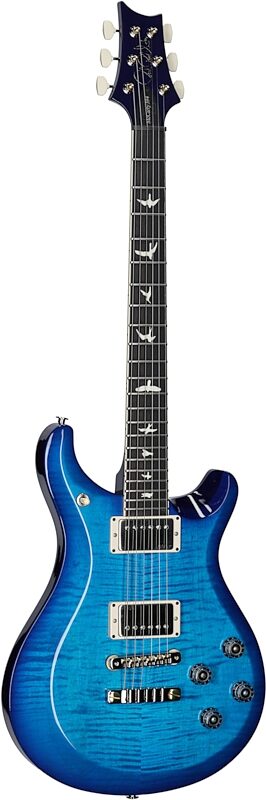 PRS Paul Reed Smith S2 McCarty 594 Electric Guitar (with Gig Bag), Lake Blue, Body Left Front