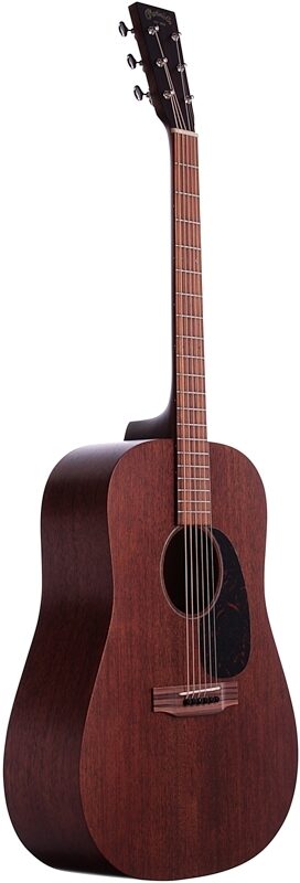 Martin D-15M Dreadnought Acoustic Guitar (with Gig Bag), Natural, Body Left Front