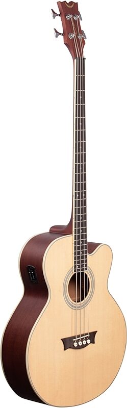 Dean EABC Cutaway Acoustic-Electric Bass, New, Body Left Front