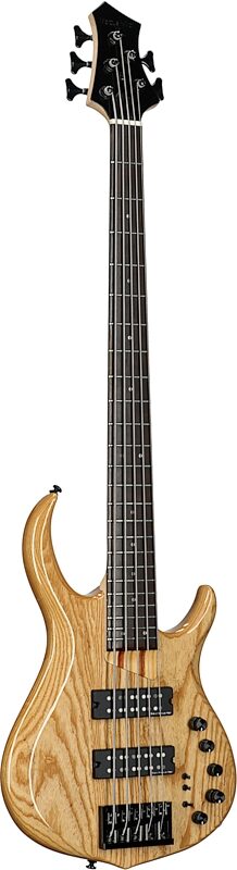 Sire Marcus Miller M5 Electric Bass Guitar, 5-String, Natural, Body Left Front