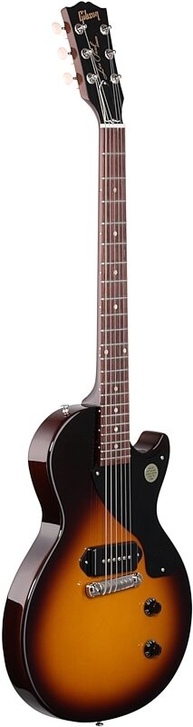 Gibson Les Paul Junior Vintage Electric Guitar (with Case), Tobacco Burst, Body Left Front