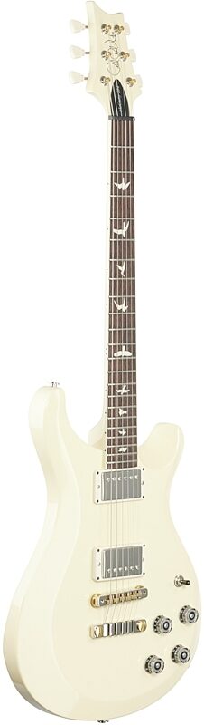 PRS Paul Reed Smith S2 McCarty 594 Thinline Electric Guitar (with Gig Bag), Antique White, Body Left Front