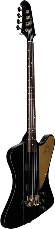 Gibson Rex Brown Thunderbird Electric Bass (with Case), Ebony, Body Left Front