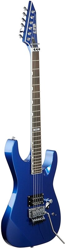 ESP LTD M1 Custom 87 Electric Guitar, Dark Metallic Blue, Body Left Front