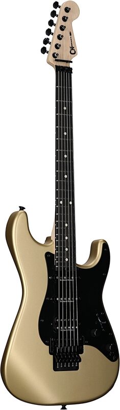 Charvel Pro-Mod So-Cal Style 1 HSS FR Electric Guitar, Pharaoh&#039;s Gold, Body Left Front