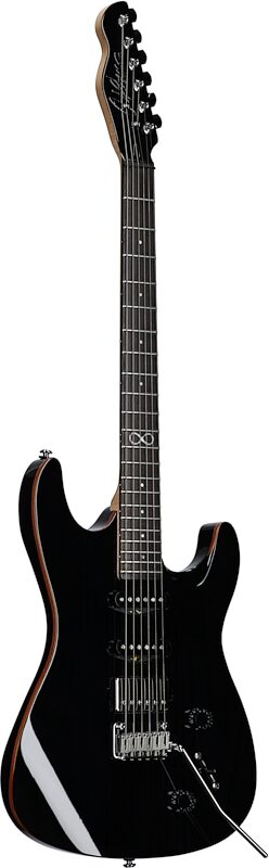 Chapman ML1 X Electric Guitar, Black Gloss, Body Left Front