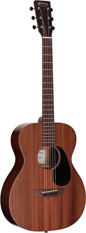Martin 000 Junior E Sapele Acoustic Guitar (with Soft Shell Case), New, Body Left Front