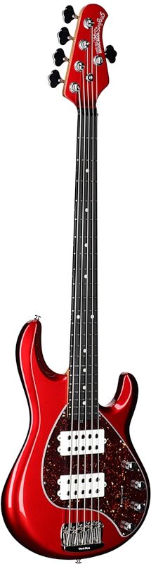 Ernie Ball Music Man StingRay 5 Special HH Electric Bass (with Case), Candyman, Body Left Front