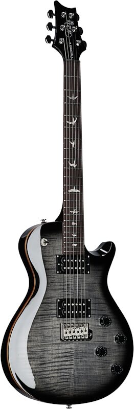 PRS Paul Reed Smith SE Tremonti Signature Carved Top Electric Guitar (with Gig Bag), Charcoal Burst, Body Left Front