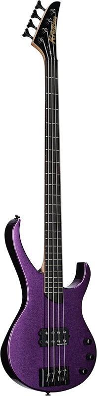 Kramer Disciple D1 Modern Collection Electric Bass, Thundercracker Purple, Body Left Front